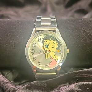 0354. EUC ~ BETTY BOOP ~ In a Little PINK Dress ~ New Battery ~ Works Great
